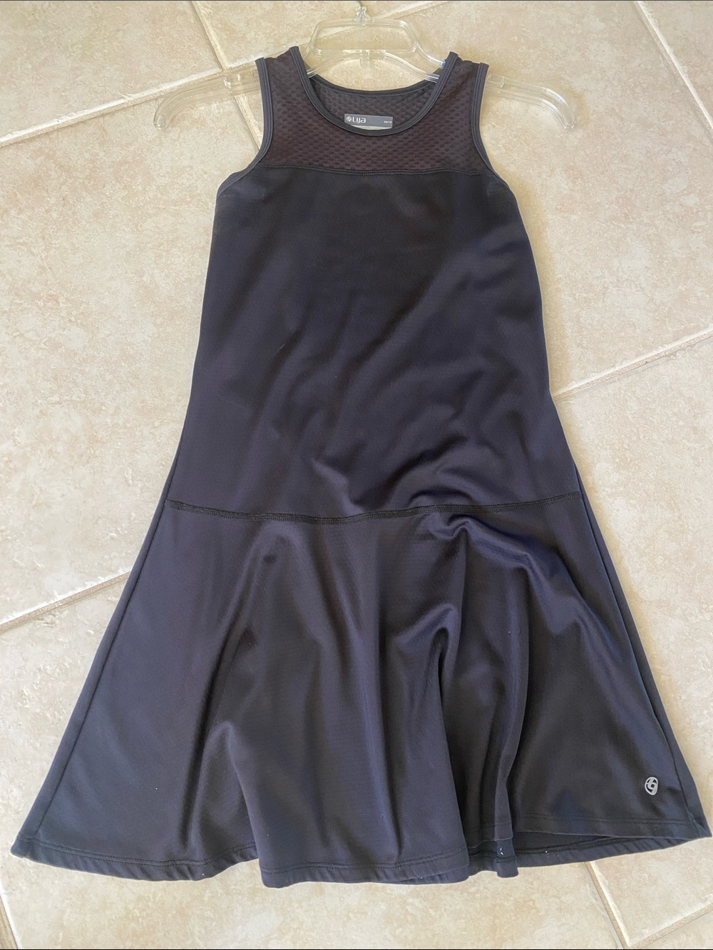Lija black tennis dress